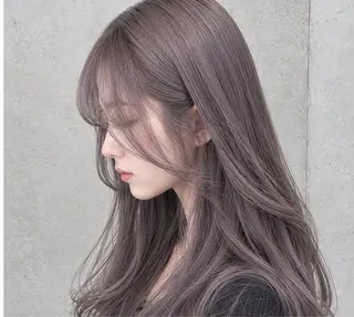ロング カラー ブリーチ無しWカラー ・アレンジ🎀のヘアスタイル