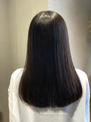 ロング カラー 浅野 順一のヘアスタイル