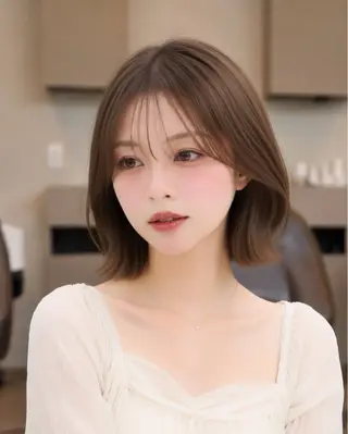 カラー 丸山 心 / 艶カラーのヘアスタイル