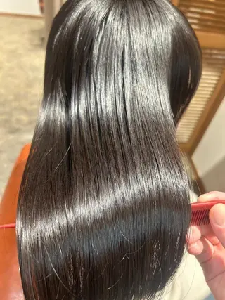 ロング 上地 にいなのヘアスタイル