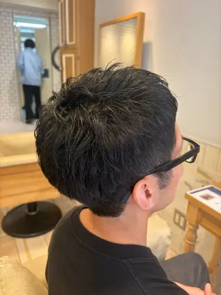 ショート メンズ メンズ カット/カラー 惇のヘアスタイル