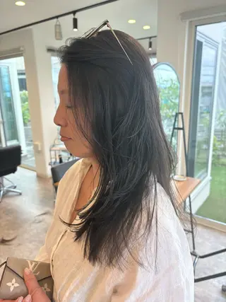ロング M. YURIのヘアスタイル