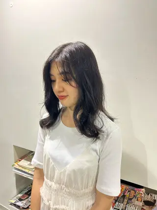 ロング レイヤー✨パーマ 🌙 nanacoのヘアスタイル