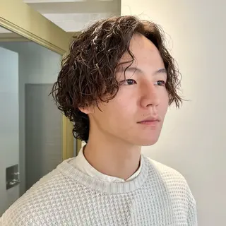パーマ メンズ メンズカット /パーマ🍀田畑玖音のヘアスタイル