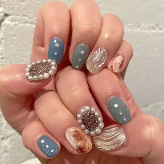 ネイル mimi nail✧︎*。のネイルデザイン