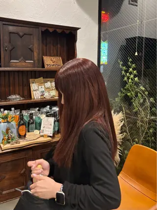 ロング 岩川 陽香のヘアスタイル