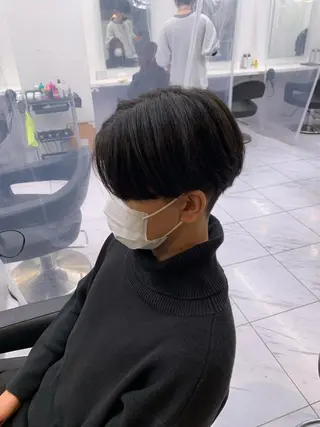ショート パーマ メンズ メンズパーマ特化 TAIGAのヘアスタイル
