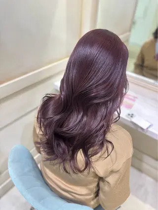 セミロング カラー 🫧美髪縮毛矯正🫧 Haruのヘアスタイル