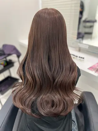 ロング カラー ブリーチなし特化 美容師💖SAE💖のヘアスタイル