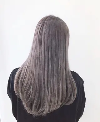 ロング カラー 🇰🇷ブリーチ縮毛 髪質改善七星🇰🇷のヘアスタイル