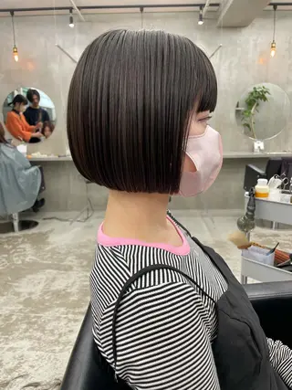ショート カラー ボブ専門美容師 /ミヤノのヘアスタイル