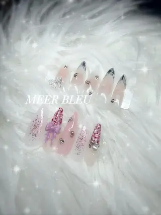 ネイル MEER BLEU メアブルーのネイルデザイン