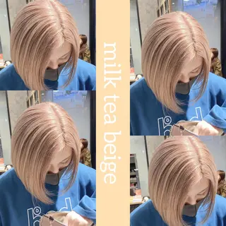 ショート カラー ✨髪質改善専門店✨ QOLU✨のヘアスタイル