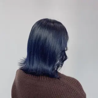 セミロング カラー ヘアアレンジ メンズ キッズ ネイル マツエク・マツパ 💕トレンドうる艶髪 💕TUNE銀座のヘアスタイル