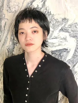 ショート 藤井 さと実のヘアスタイル