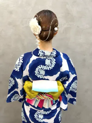 ロング ヘアアレンジ 吉祥寺/ヘアセット/ ピンク🫧亜海のヘアスタイル