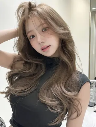 ロング カラー 中山 寿弥のヘアスタイル