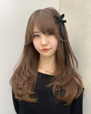 ロング 韓国ヘアメンズ・レデ ィース特化ミクのヘアスタイル