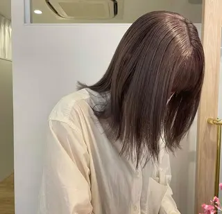 セミロング カラー kakeru/ ミディアムレイヤーのヘアスタイル