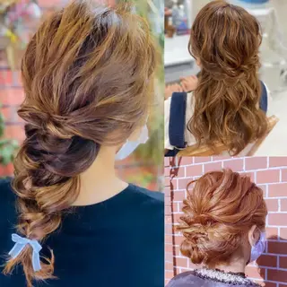 ヘアセットサロン ココのヘアスタイル