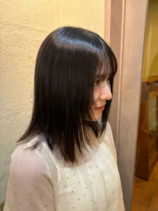 ミディアム 【haRu/ハル】 さくらこのヘアスタイル