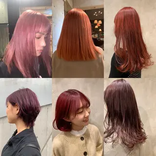 ショート カラー ヘアアレンジ ボブパーマコテ巻き風 パーマNo1深江秀平のヘアスタイル