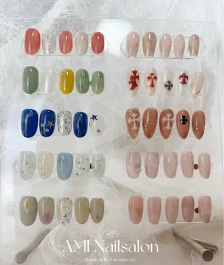 ミディアム AMI Nailsalonのネイルデザイン