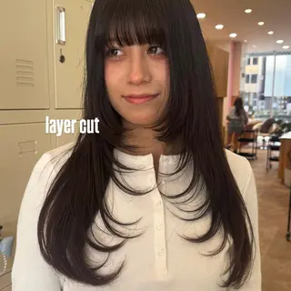 ロング 艶beige ♡ayana♡のヘアスタイル