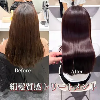 ミディアム カラー 絹髪質感TR💫 レイヤーカット/熊澤のヘアスタイル