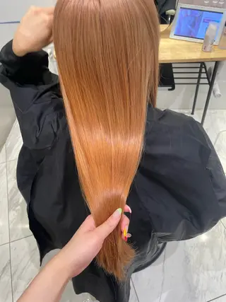 ロング カラー👗ネイル / ネモトコハルのヘアスタイル