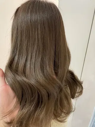 ロング カラー 大人ボブと似合 わせカラー/馬場 翼のヘアスタイル