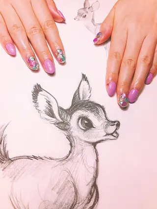 ネイル 平尾駅前/持込み専門 /owlnailのネイルデザイン
