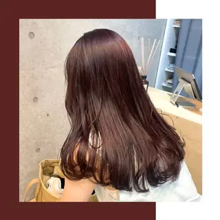 セミロング カラー ハイライト特別価格 /表参道/ことりのヘアスタイル