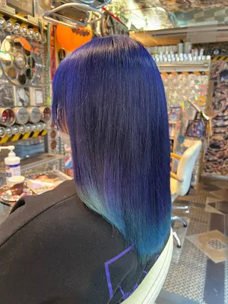 セミロング カラー KOYA ｺﾔのヘアスタイル
