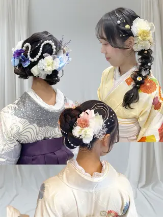 ヘアアレンジ あやか 白髪ぼかしハイライトのその他イメージ
