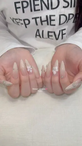 ネイル RibbonNail 南堀江のネイルデザイン