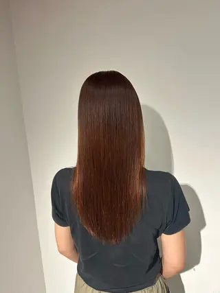 ロング カラー 弓矢 叶のヘアスタイル