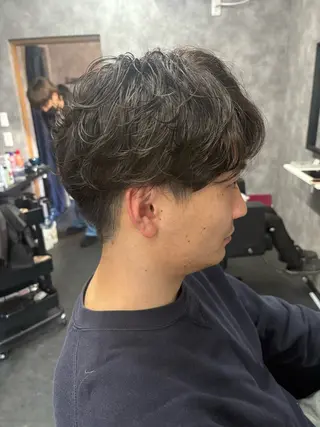 パーマ メンズ ヘアーメイクマロン ヘアーメイクマロンのヘアスタイル