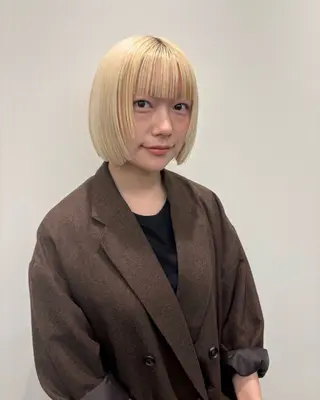 ショート 栗崎 菜弥のヘアスタイル