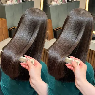 セミロング 田中 柚莉愛のヘアスタイル