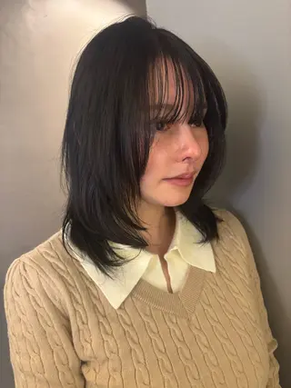 カラー HACO+ MOE/モエのヘアスタイル