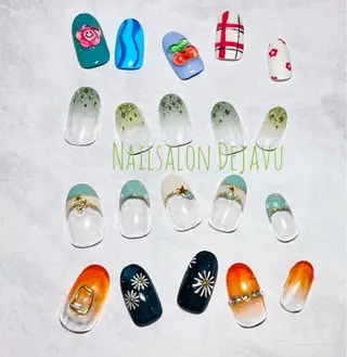 ネイル Nail salon Dejavu 🌿のネイルデザイン