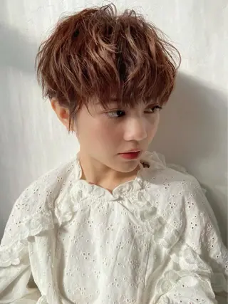 ショート MASANA 🎱ディレクターのヘアスタイル