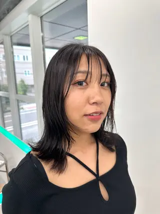 セミロング 似合わせが得意 村松慧汰のヘアスタイル
