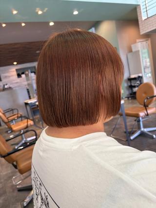 カットモデル RURUのヘアスタイル