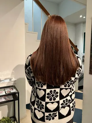 セミロング カラー ムラコシヒカリ lapenseeのヘアスタイル