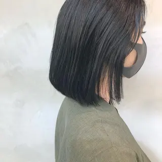 ショート カラー レイヤーボブ/ボブ 仲川和人のヘアスタイル