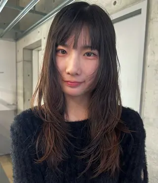 ロング ハッシュカット カシマハヤトのヘアスタイル