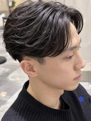 ショート パーマ メンズ est-r. Shionのヘアスタイル