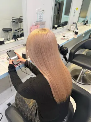 カラー うる艶モテ髪🪄⭐︎ 💗Manaka💗のヘアスタイル
